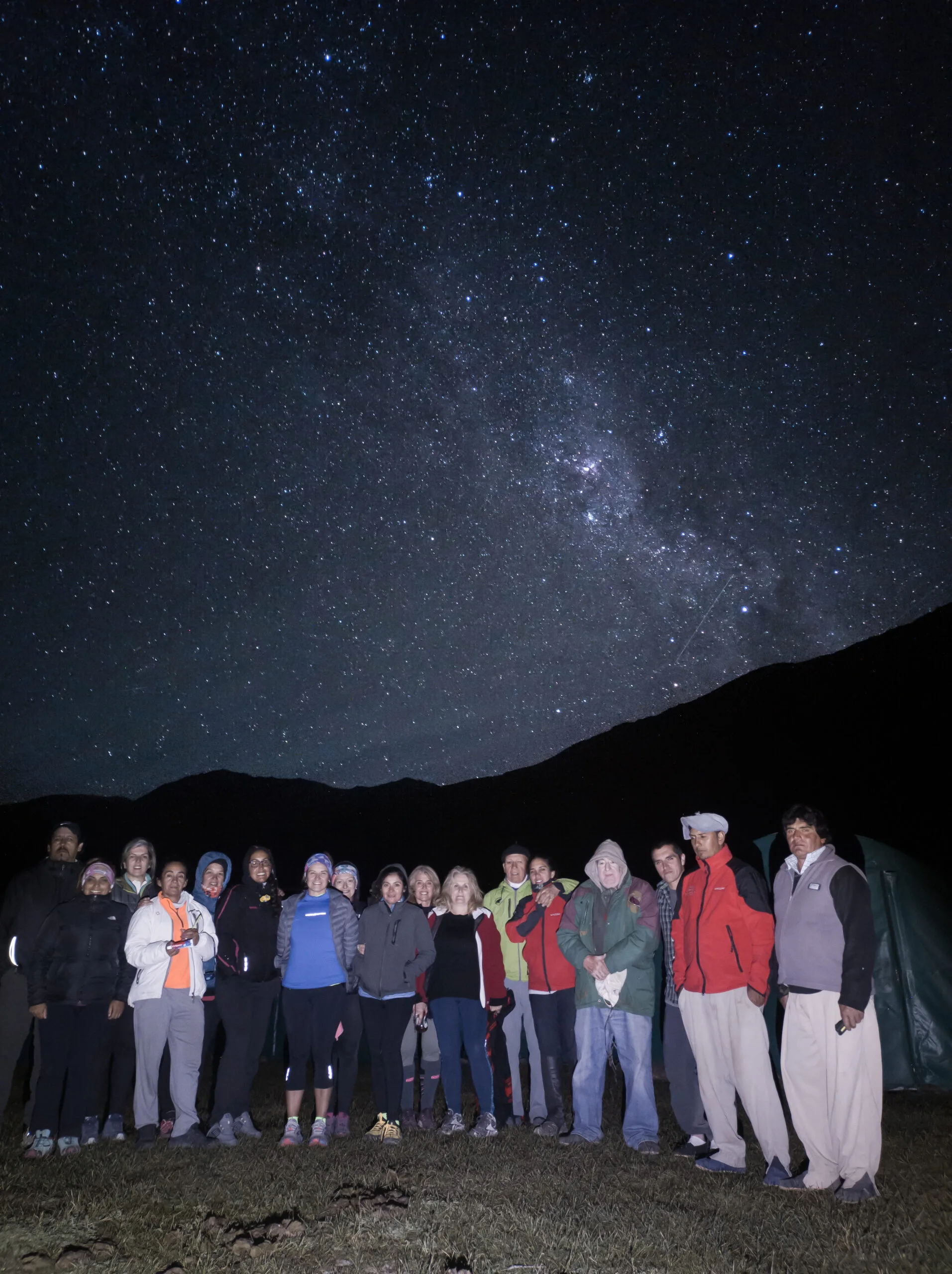 Milky Way visible from Malargüe during the astrotourism excursion
